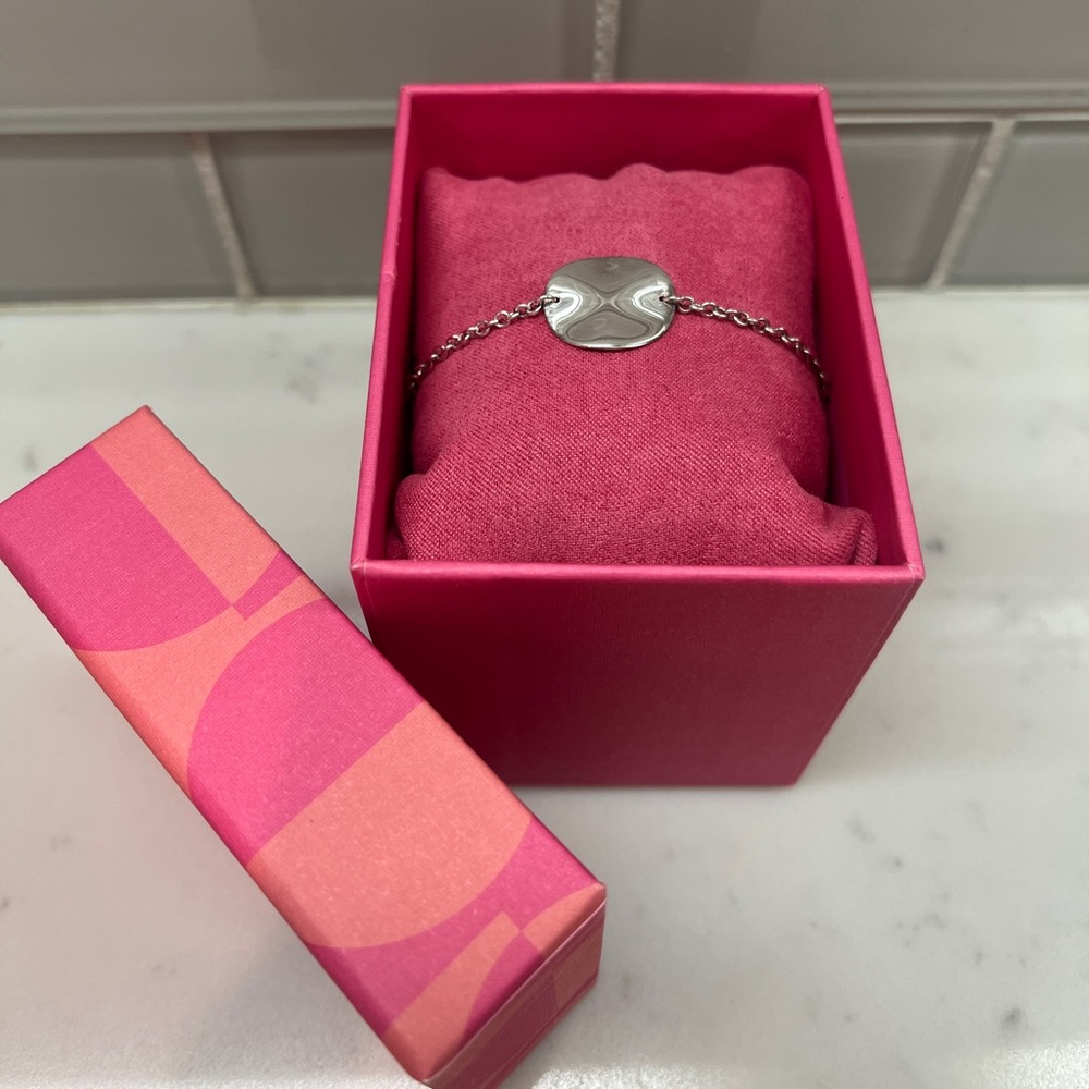 IPPOLITA Sterling Silver Bracelet "Hammered disc"